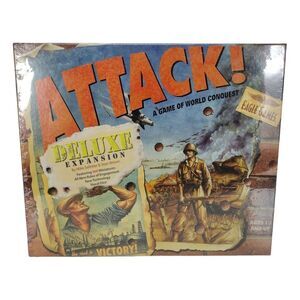 ATTACK! Deluxe Expansion Game of World Conquer Eagle Games (Board Game)